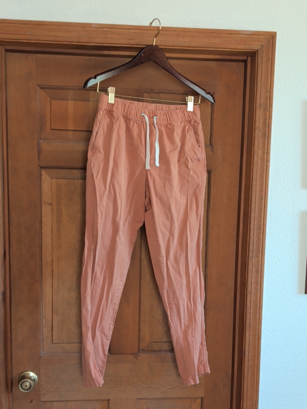 Pact Women's Drawstring Joggers in Dusty Rose
